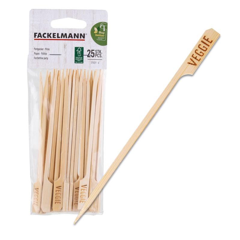FACKELMANN Holzspieße / Set