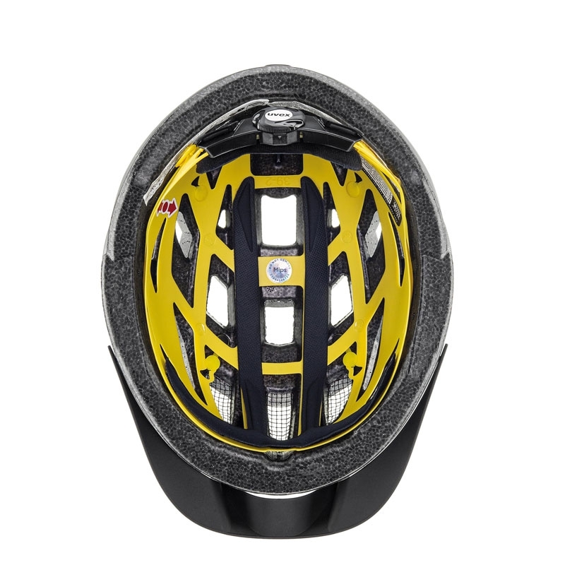 UVEX Fahrradhelm schwarz 52-57