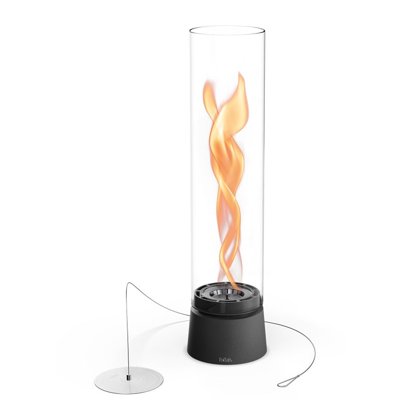 HÖFATS Tischfeuer schwarz