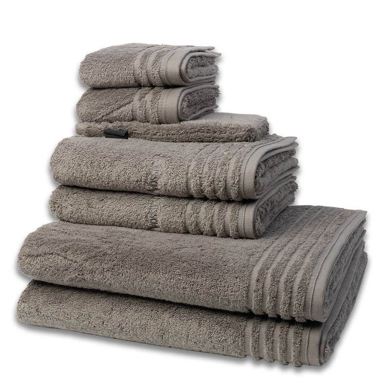 VOSSEN Handtuch-Set grau